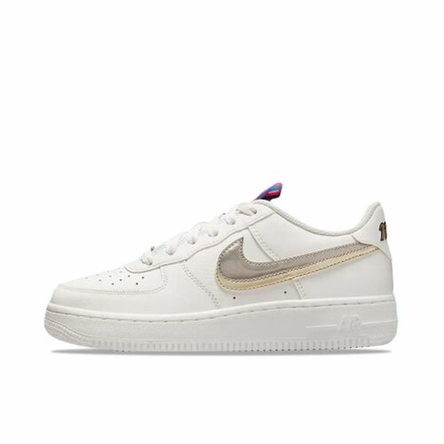 NikeAir Force 1 耐磨 低帮 板鞋 白金银 男女DH9595-001