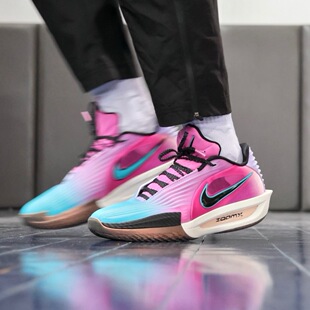 Nike耐克GTCut3Turbo EP男时尚低帮实战训练篮球鞋蓝粉HV9919-900