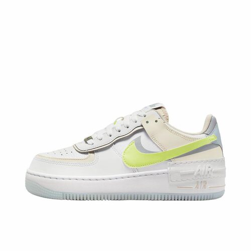 Nike Air Force 1 Shadow 低帮 板鞋 女款 白绿FB7582-100