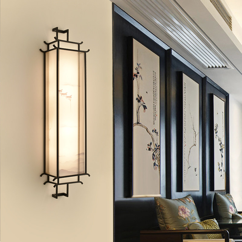 Chinese style Wall lamp Aisle Corridor Wall lamp Simplicity bedroom Bedside lamp originality a living room Background wall Wall lamp New Chinese stylein the Decoration main material , Lamps , Wall lamp  category - from Buy2taobao.com to provide professional Taobao agent buy service