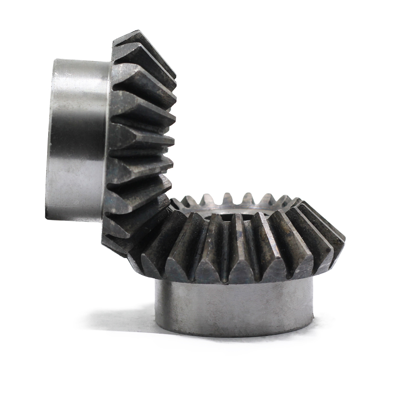 5/3/4模锥齿轮/90度传动螺丝键槽固定碳钢硬齿面