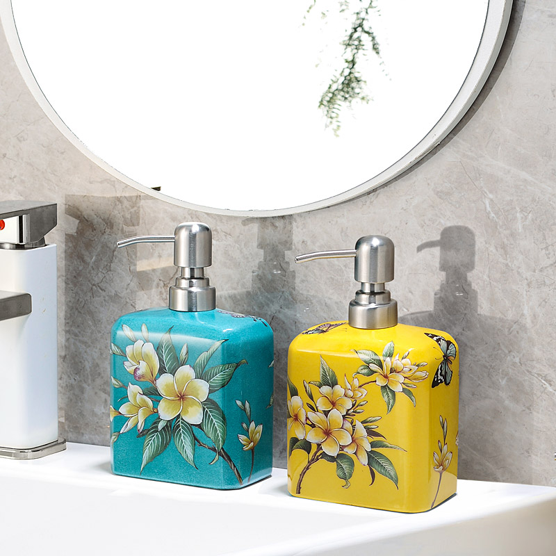 大容量美式陶瓷洗手液瓶按压式洗发水洗衣液沐浴露乳液分装瓶空瓶,家庭/个人清洁工具,乳液器,淘宝优惠券,粉丝福利购,淘宝优惠卷