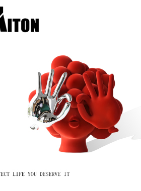 现代轻奢抽象艺术人物摆件