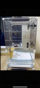 蜜袋鼯不锈钢304笼松鼠龙猫笼DIY魔片宠物别墅饲养笼宠物用品包邮