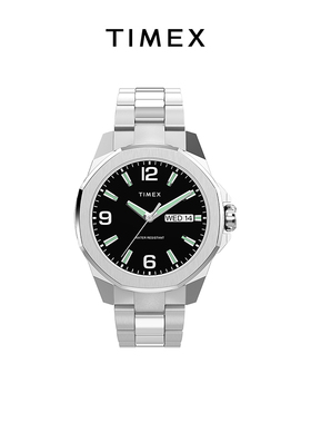 TIMEX天美时Main Street系列户外夜光指针石英手表男TW2W92700