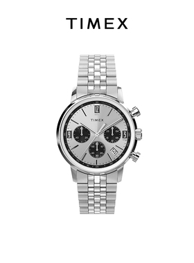 TIMEX天美时Marlin系列手表官方正品三眼轻商务石英男表TW2W10400