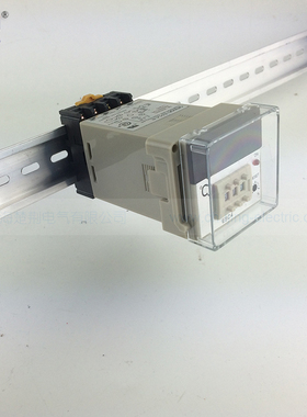 CJ-E5C4 数显温控仪表K型 0-400度 直流12V/24V 35DIN温度控制器