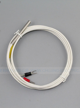 0-600度 温控探头 温度传感器K型CJ-W505 楚荆热卖 白色线 热电偶