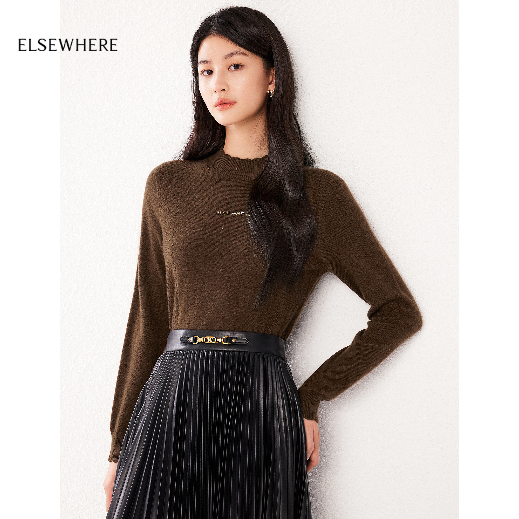 羊绒衫女上衣ELSEWHERE珂思