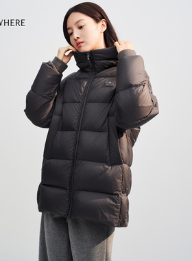 【年货新降】【长白山白鹅绒】ELSEWHERE珂思高克重长羽绒服冬