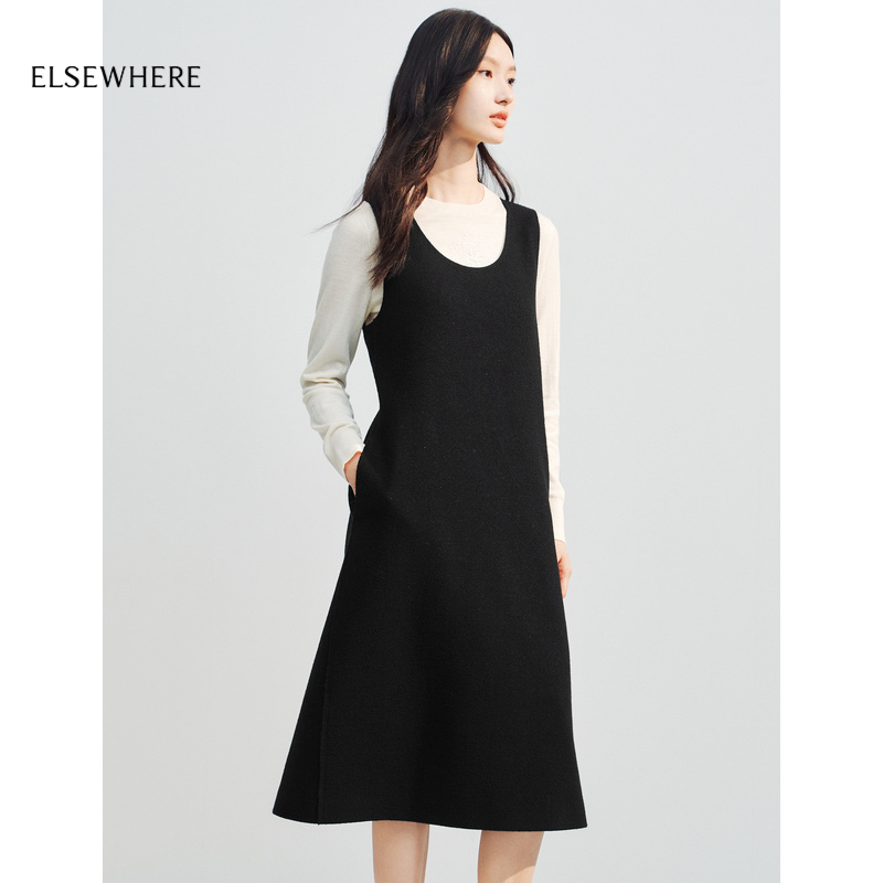 美丽诺羊毛连衣裙ELSEWHERE珂思