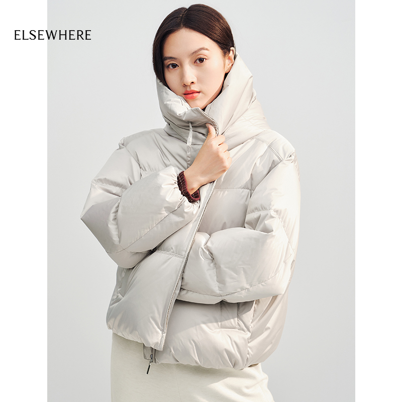 ELSEWHERE珂思白鹅绒羽绒服外套