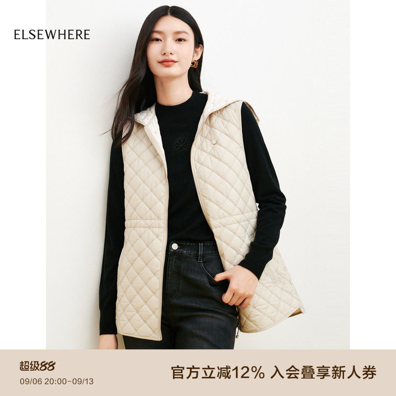 连帽马甲ELSEWHERE珂思图片