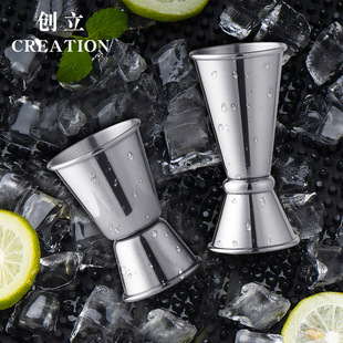 Ended Jigger Ounce Stainless Measuring Double Cup‌ Steel