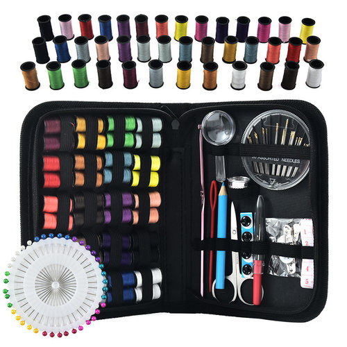 Portable Sewing Kit with Needles & Thread,Needlework Toolset