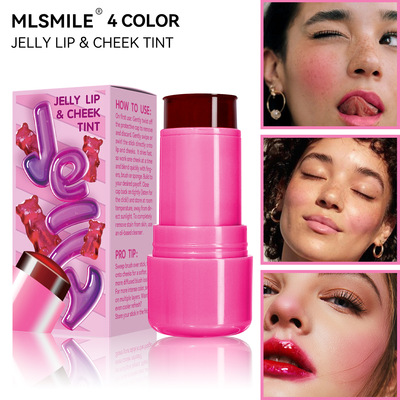 powder blusher Lip Cheek Dual-Use Clear Lip Dye Lipstick