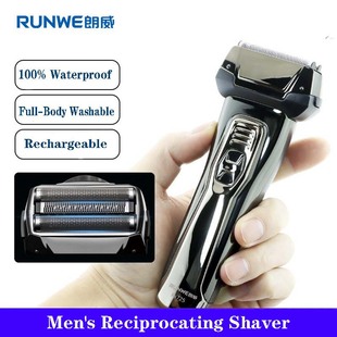 Shaver Reciprocating Rechargeable Full Washable Men Body