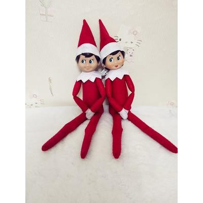 Christmas Elf Doll Novelty Christmas Ornament Figure圣诞精灵