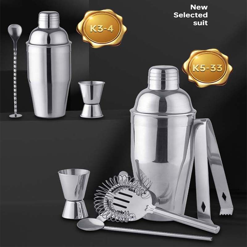 CocktailShakerBarToolsSet