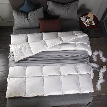 七好啄木鸟 全棉水洗棉冬被加厚双人太空被子被芯春秋被加厚保暖