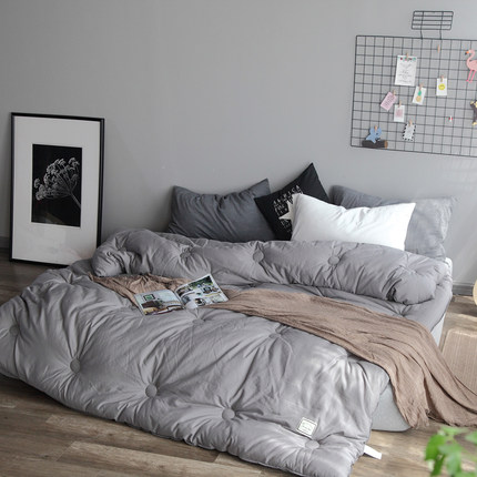 七好啄木鸟  水洗棉被芯全棉冬被春秋被冬季加厚床上用品双人被子