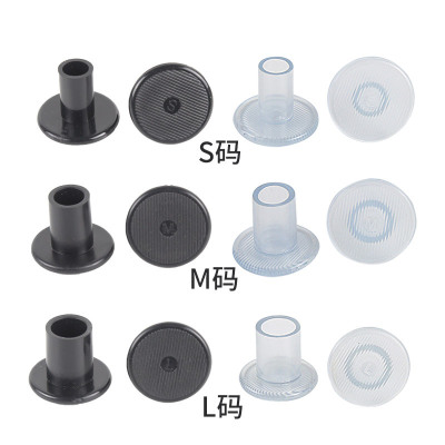 鞋跟底座拉丁舞蹈保护套高跟鞋鞋跟防磨透明袋装