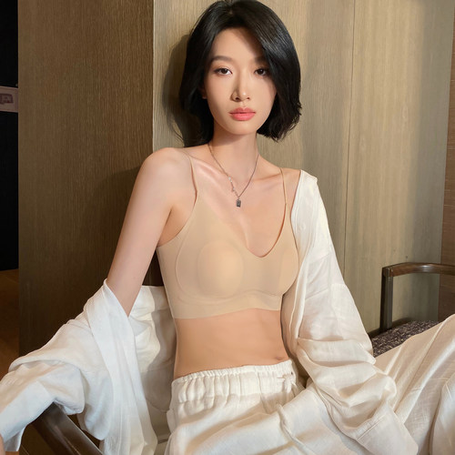 粉底液隐形内衣女薄款透气凉感