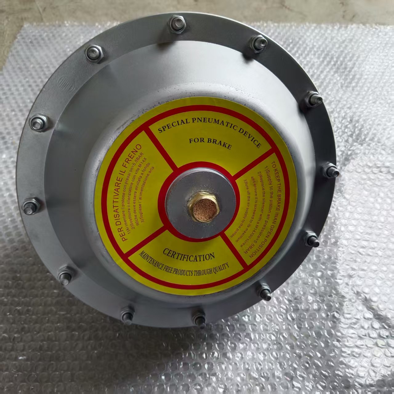 气动盘式制动器  空压蝶式制动器QP30-D  QP25.4-D  QP40-D PDD14