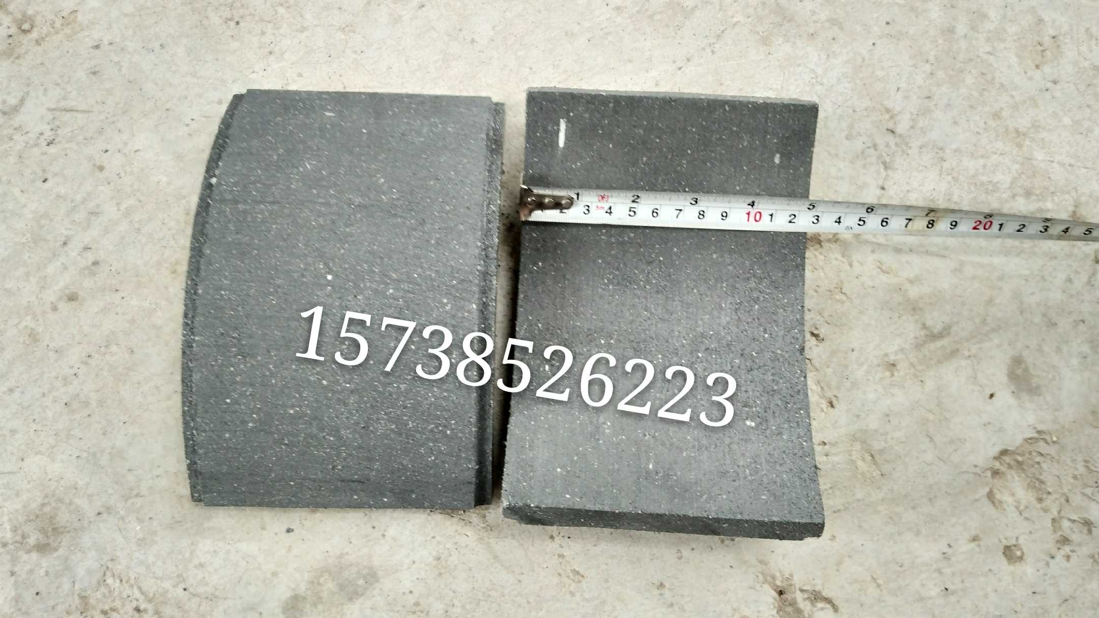 带槽刹车片配件Z9－315/50塔机塔吊起升液压制动器瓦片胶木高耐磨