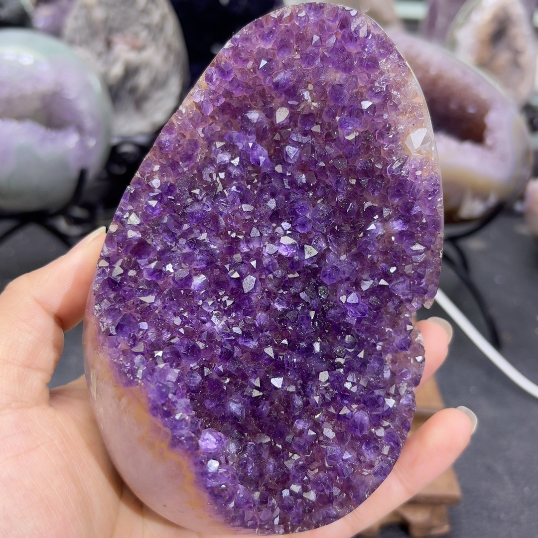 1140g全抛妖艳紫满天星