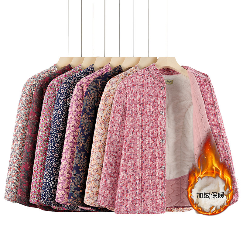 中老年妈妈装秋冬新款驼绒棉袄加绒棉衣外套女小个子奶奶棉衣短款,女装/女士精品,棉衣/棉服,淘宝优惠券,粉丝福利购,淘宝优惠卷