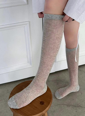 MARCA韩国东大门夏季薄袜子网纱透视小腿袜芭蕾风网红同款纯色