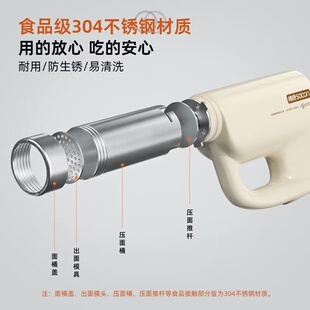 细面粗面帅康MTJ-60 30 40手持电动压面机面条机模具底片篦子磨具