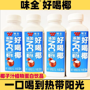 味全好喝椰椰子汁植物蛋白饮料300ml解腻解渴清凉爽风口味饮料品