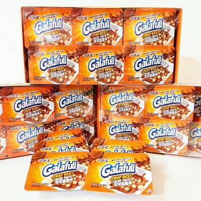 嘉乐芙可可酱脆米整盒独立装巧克力酱米花儿童校园网红零食