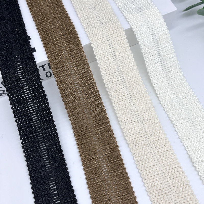 3米价3cm棉线对折包边小香风门襟包边手工DIY服饰辅料窗帘滚边条