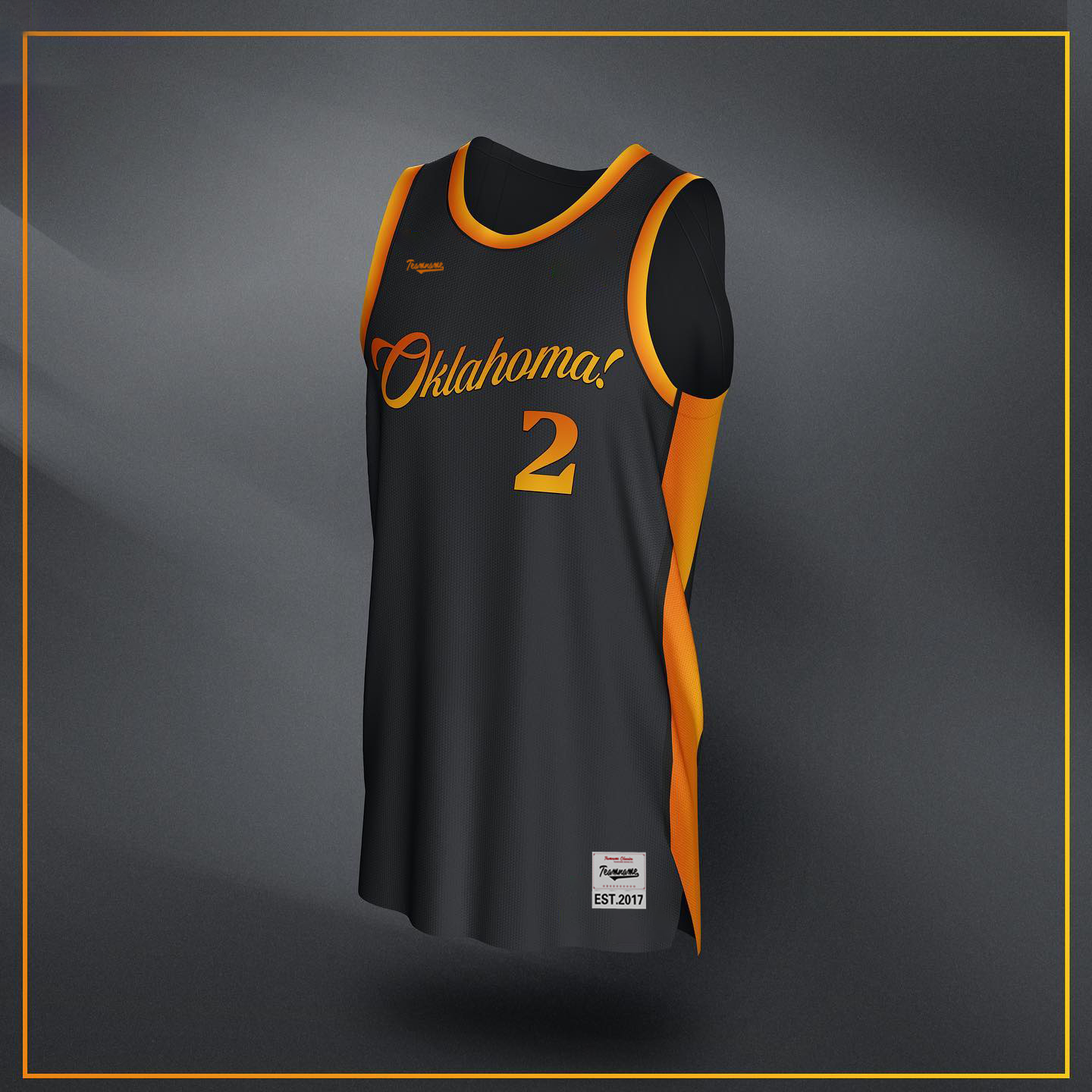 TEAMNAME美式定制街头篮球服队服