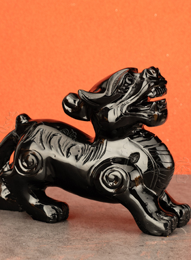 天然石材貔貅摆件招财镇宅风水