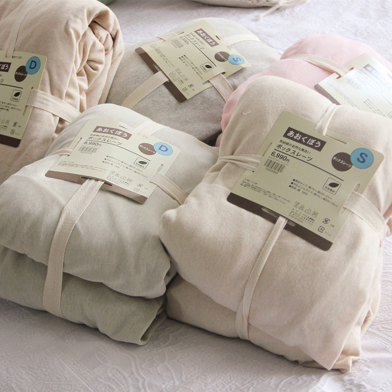 加厚纯棉亲肤裸睡透气贴身床笠