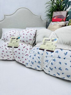 出口日单柔软全棉针织空调被夏凉被纯棉印花懒人被子可机洗多花色