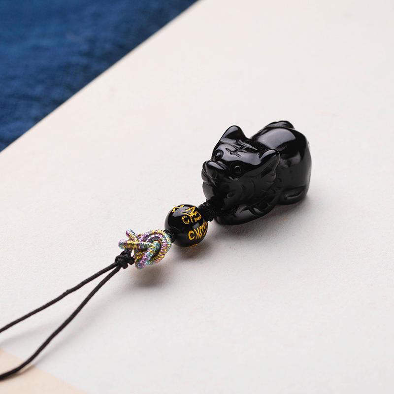 新年礼品天然黑曜石十二生肖猪吊坠包挂男女款项链挂坠饰品礼物,饰品/流行首饰/时尚饰品新,黑曜石,淘宝优惠券,粉丝福利购,淘宝优惠卷