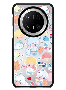 泡泡玛特DIMOO适用于华为Mate80/70/70Pro磁吸手机壳80promax华为mate60pro保护套mate70卡通60pro防摔保护壳