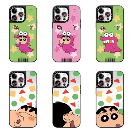 CASE新款蜡笔小新17pro手机壳适用于苹果17/16/15/promax/plus手机壳磁吸16pro防摔14pro明星同款卡通13/12壳