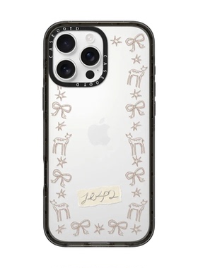 CASEOOTD欧阳娜娜同款环绕小鹿适用于苹果17pro手机壳iPhone17/16/15/14/promax防摔保护壳14明星同款13pro12