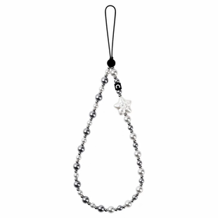 便珍珠携带一比挂绳//彩虹小熊链软糖七彩/款/珠饰一同CASE手链绳