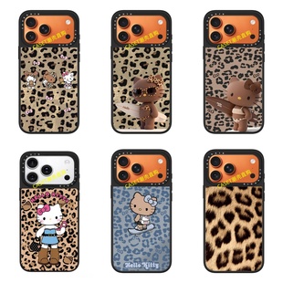 pro CASE豹纹KT猫凯蒂猫适用于苹果17Promax手机壳卡通iPhone17 plus保护壳磁吸13pro防摔保护套11