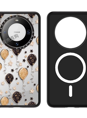 CASEOOTD金色星星气球适用华为mate70/70pro/60/60pro手机壳磁吸邹菊华为mate70/60/pro+防摔保护套mate60pro
