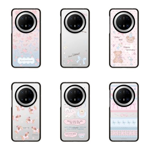 CASEJIAK森林早报适用于华为Mate80promax/70/70Pro手机壳透明华为mate60pro保护壳mate80proman防摔保护壳60