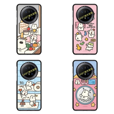 CASE西高地Peterdog小狗三分王适用于华为mate70/70pro手机壳卡通华为mate60pro防摔保护壳mate60/70明星同款