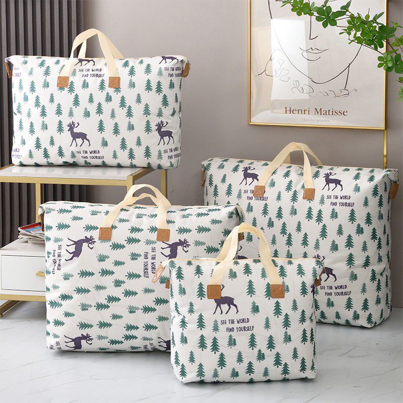 无纺布收纳袋加厚防潮棉被大容量家用搬家打包衣物被子整理袋批发